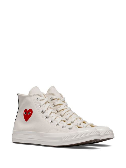 Sneakers with logo COMME DES GARÇONS PLAY | AZK129001AZK1290512WHITE